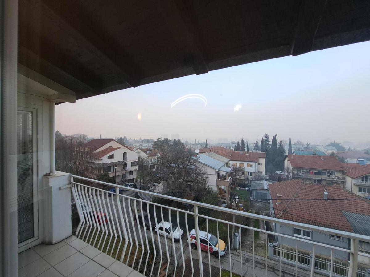 Apartamento Skopje Panorama Exterior foto